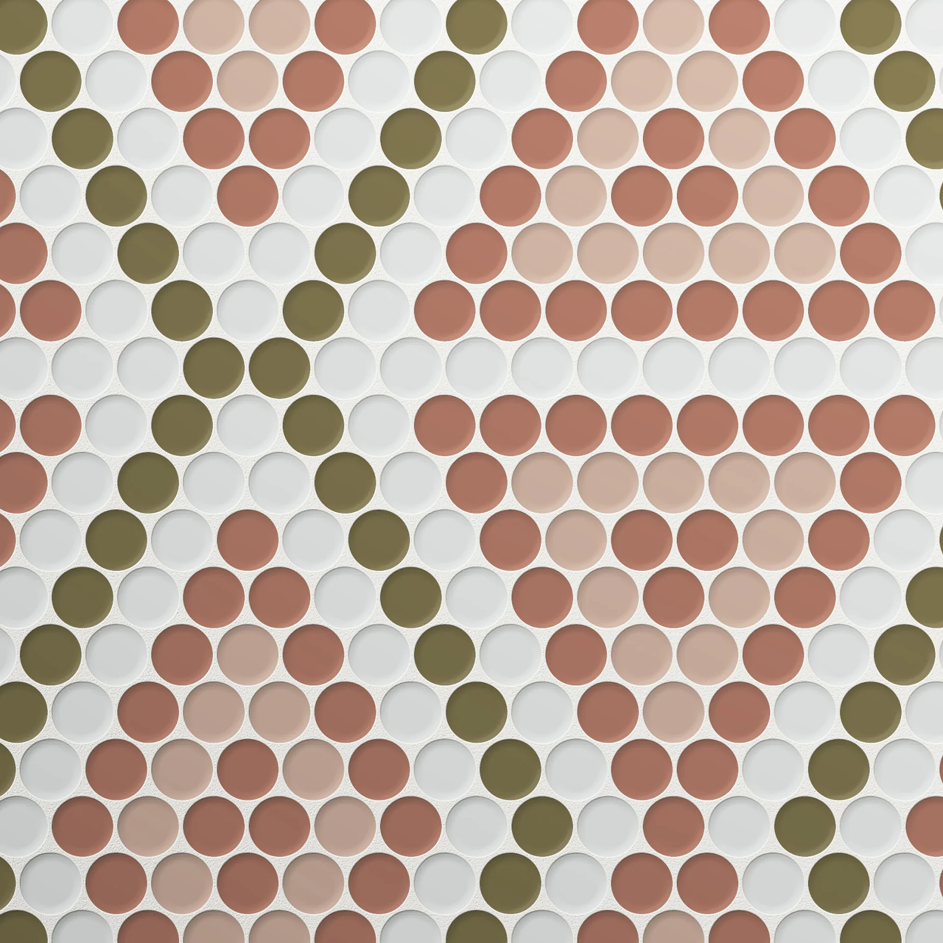 Moranci Glass Net Coral Mosaic