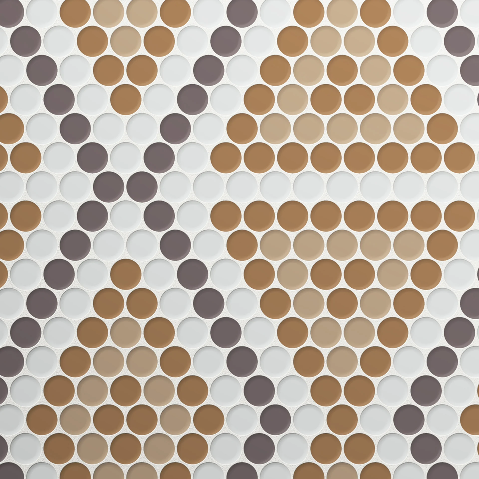 Moranci Glass Net Honey Mosaic