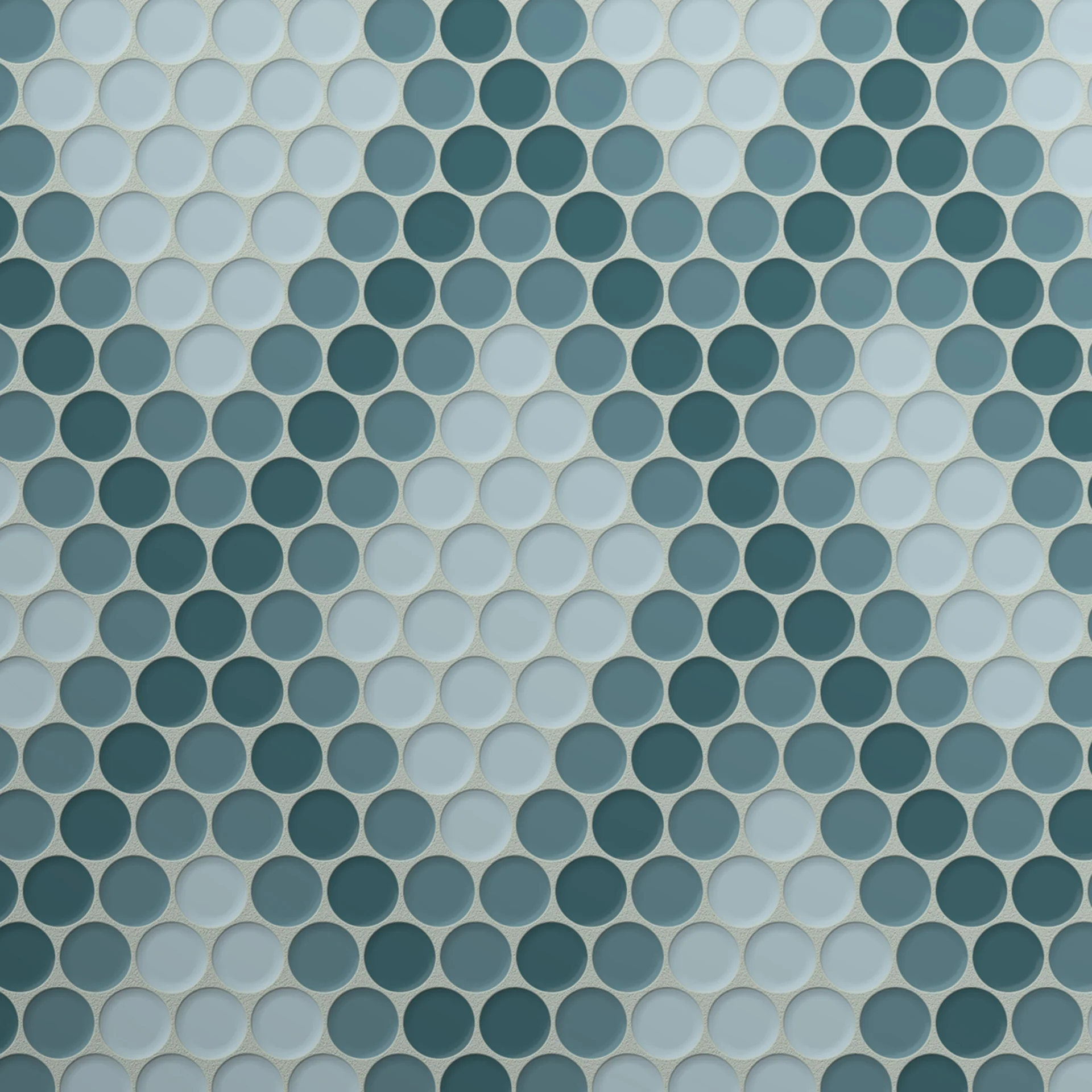 Moranci Glass Patches Aqua Mosaic