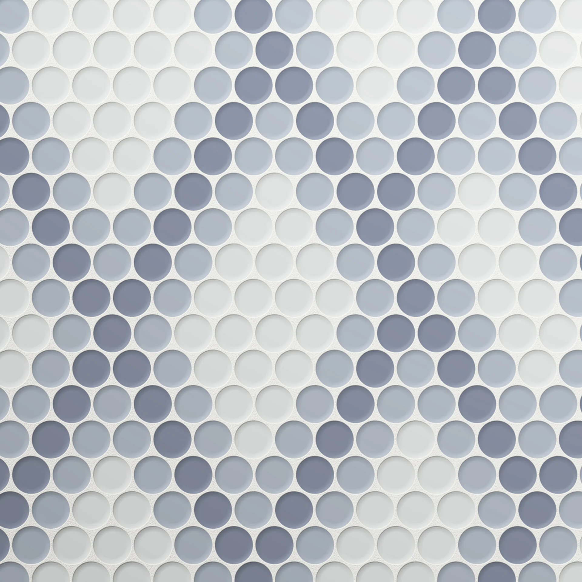Moranci Glass Patches Periwinkle Mosaic