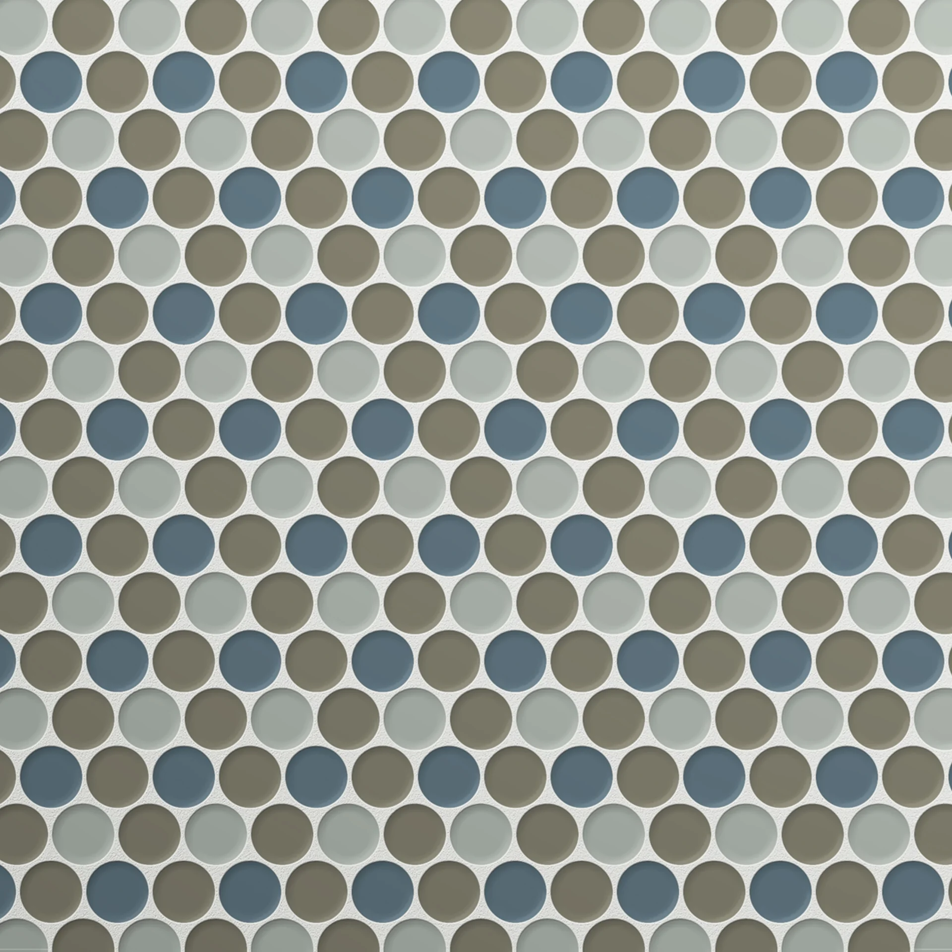 Moranci Glass Rattan Moss Mosaic