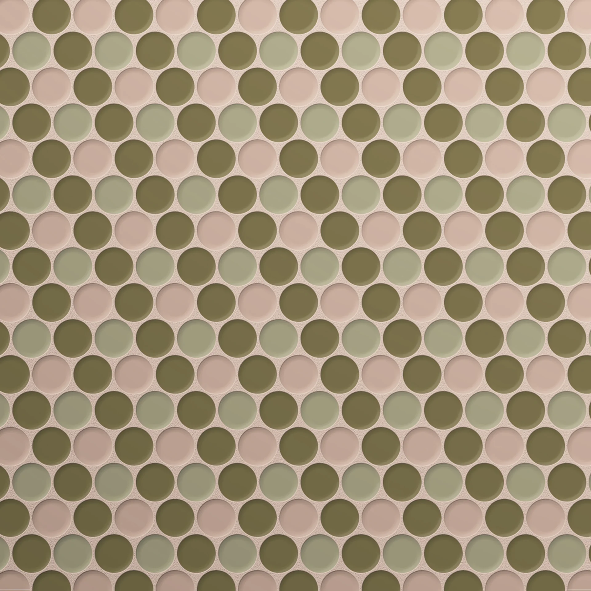 Moranci Glass Rattan Spring Mosaic
