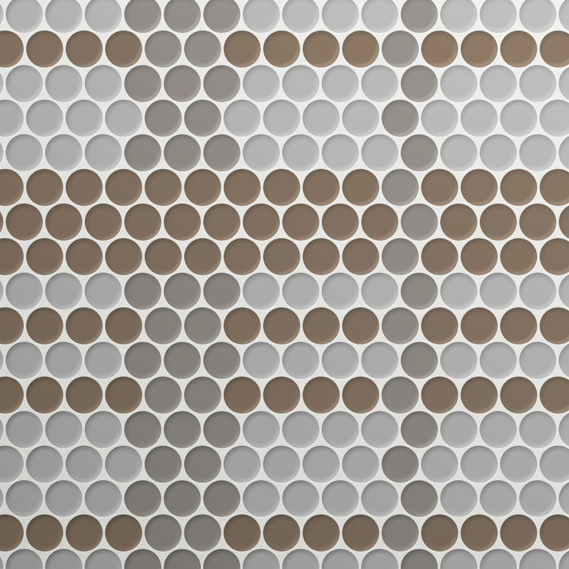 Moranci Glass Tartan Fango Mosaic