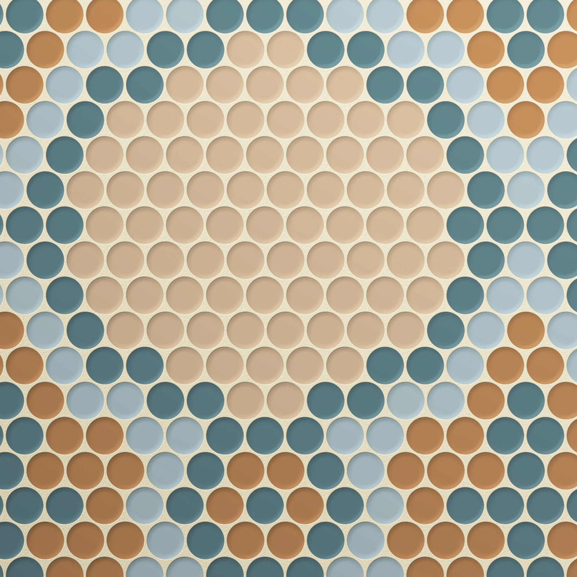 Moranci Glass Vignette Straw Mosaic