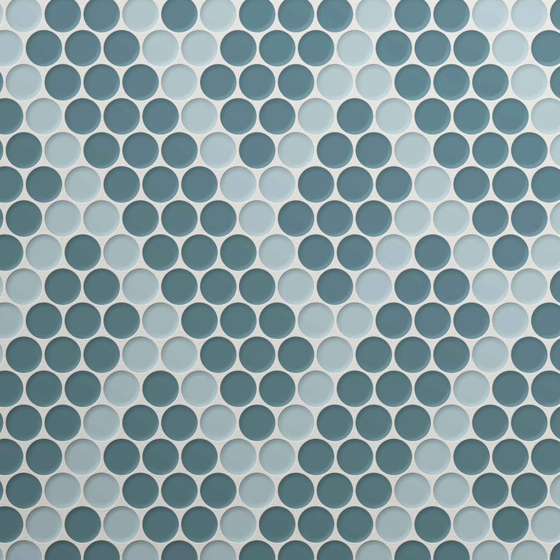 Moranci Glass Weave Aqua Mosaic
