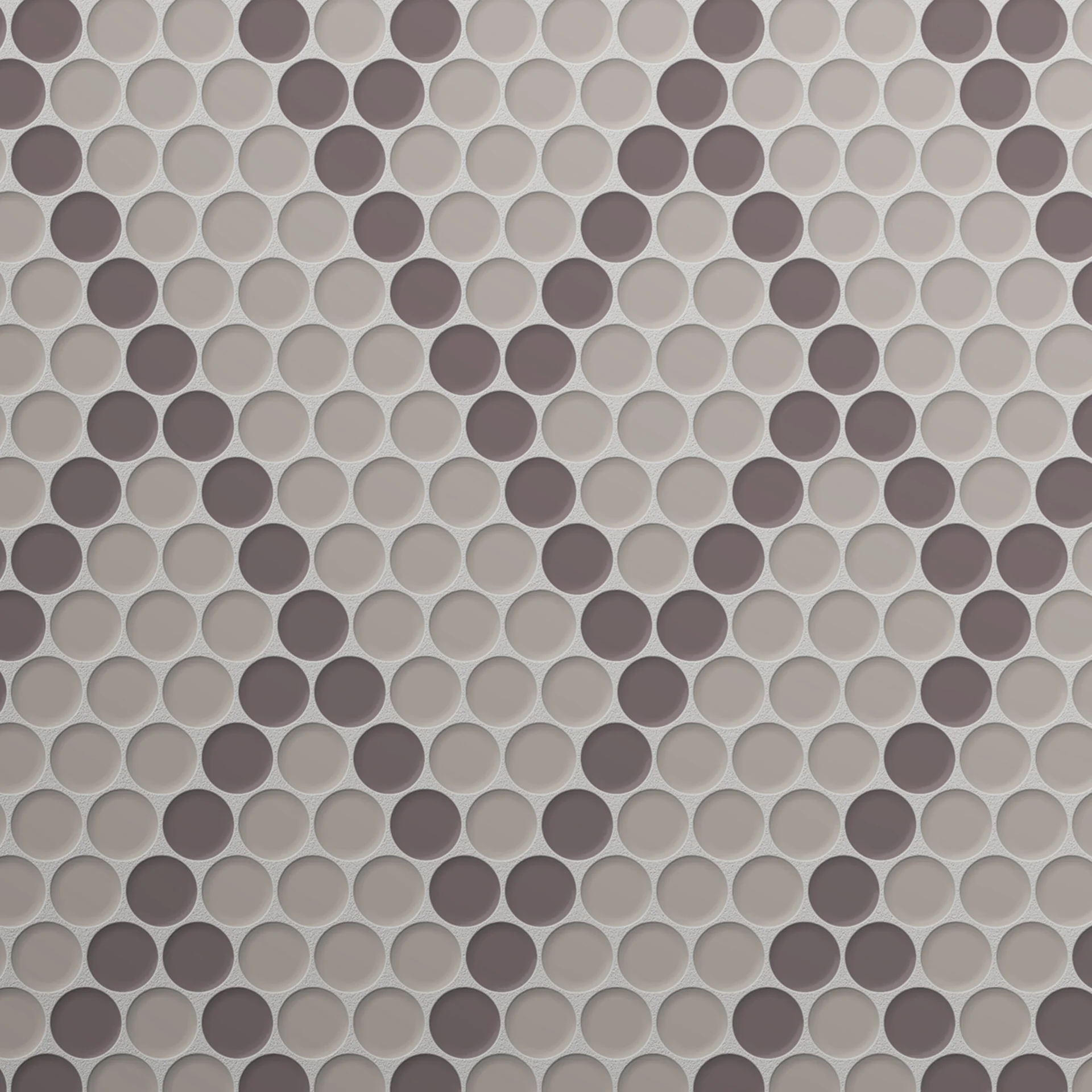 Moranci Glass Weave Mauve Mosaic