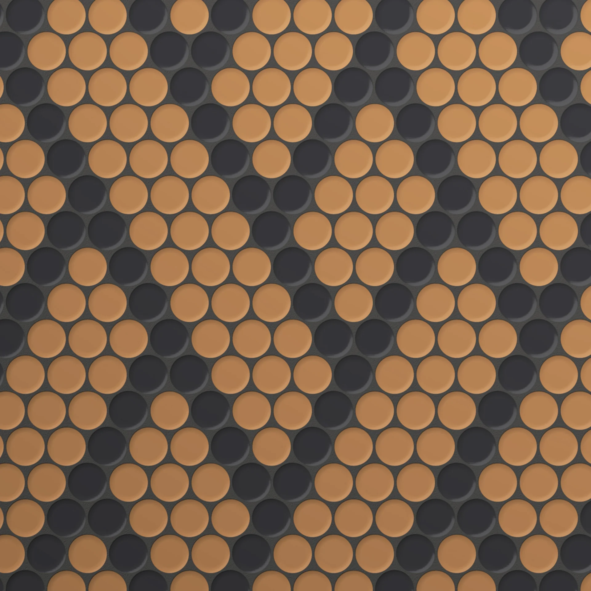 Moranci Glass Weave Mustard Mosaic