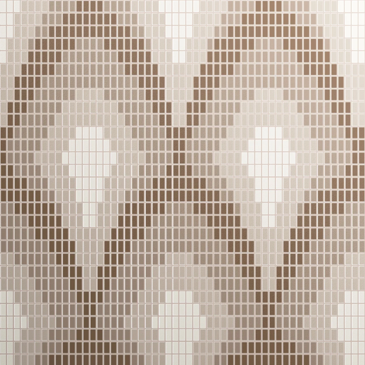 Milano Curl Fango 20x10mm Mosaic