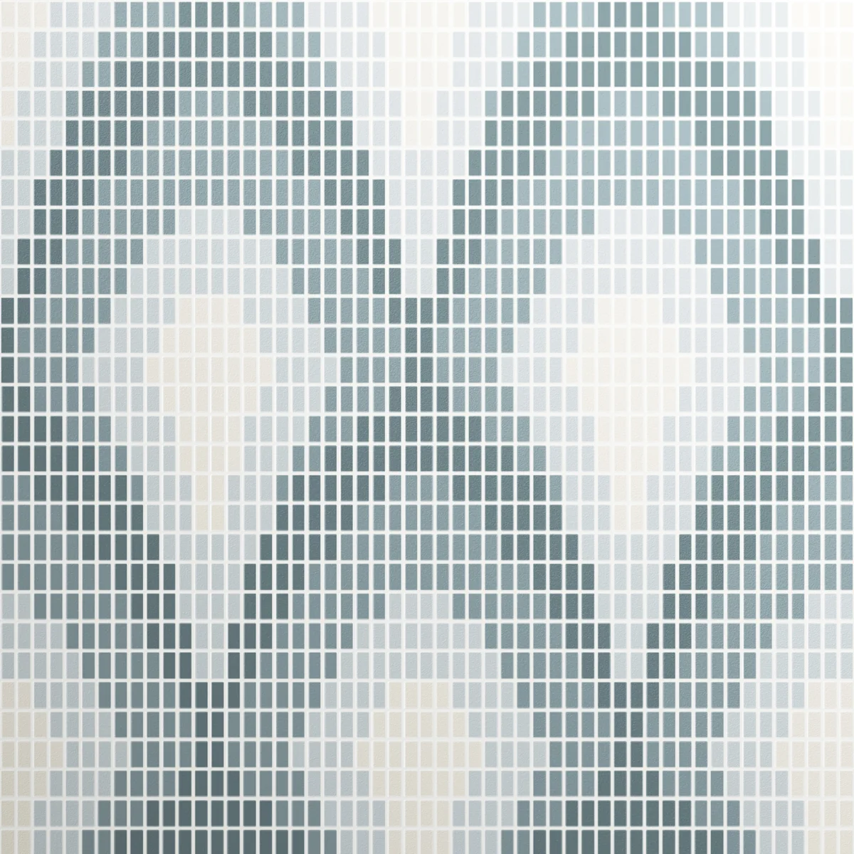 Milano Curl Steel 20x10mm Mosaic