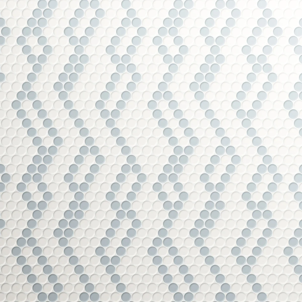 Burano Strands Nebbia Round Mosaic