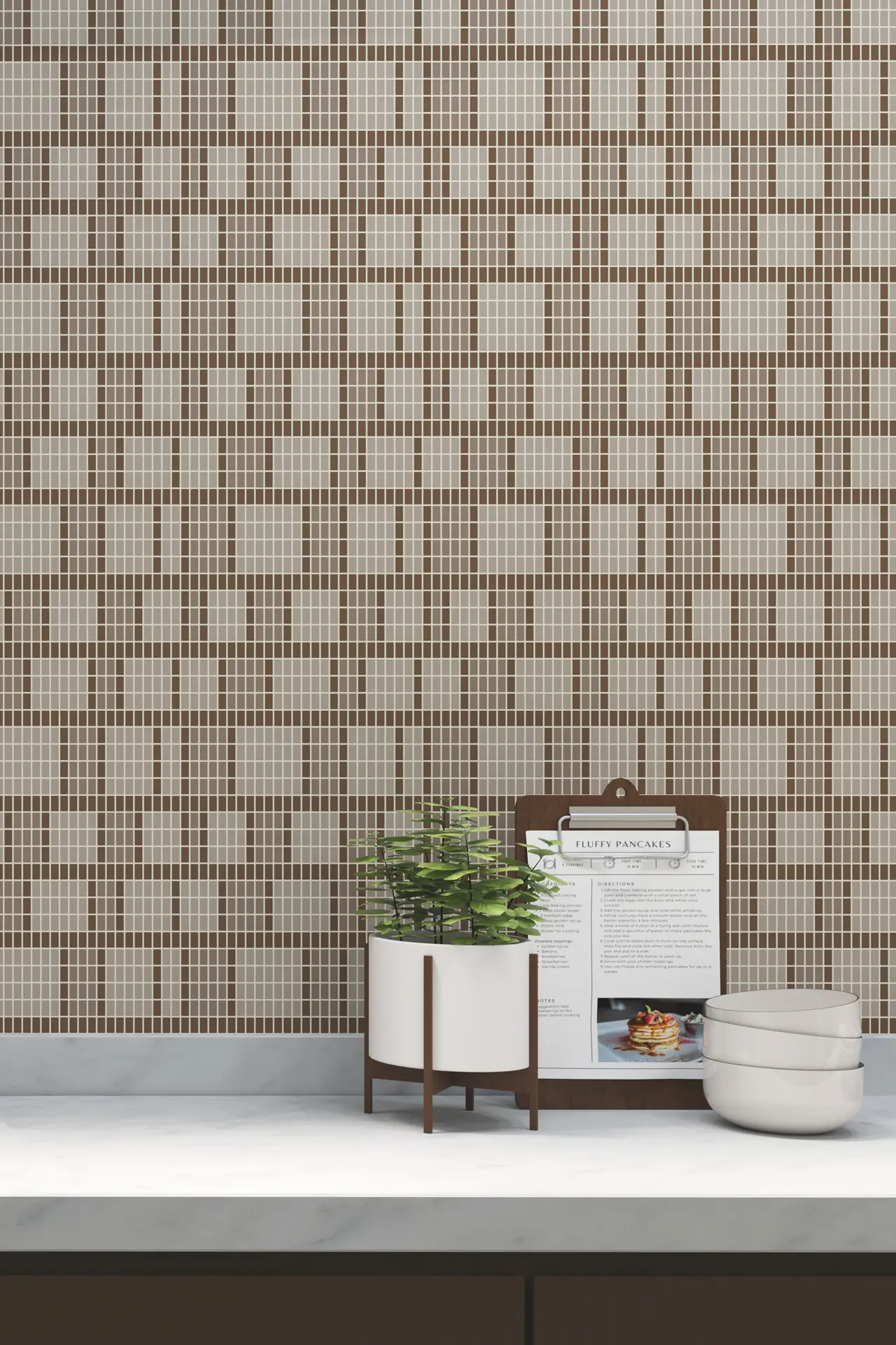 Milano Frames Fango 20x10mm Mosaic