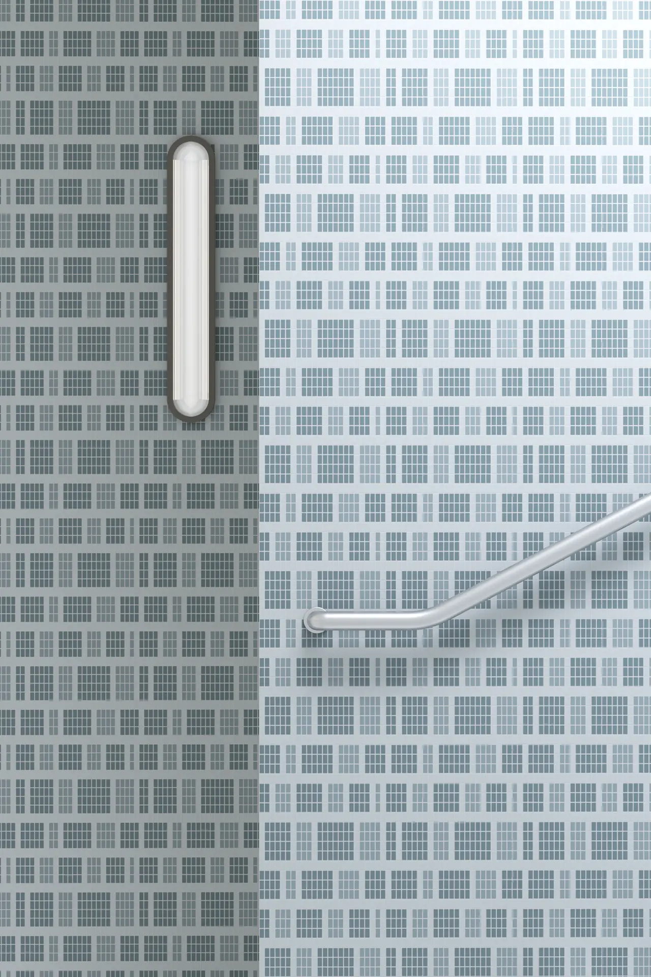 Milano Frames Steel Blue 20x10mm Mosaic
