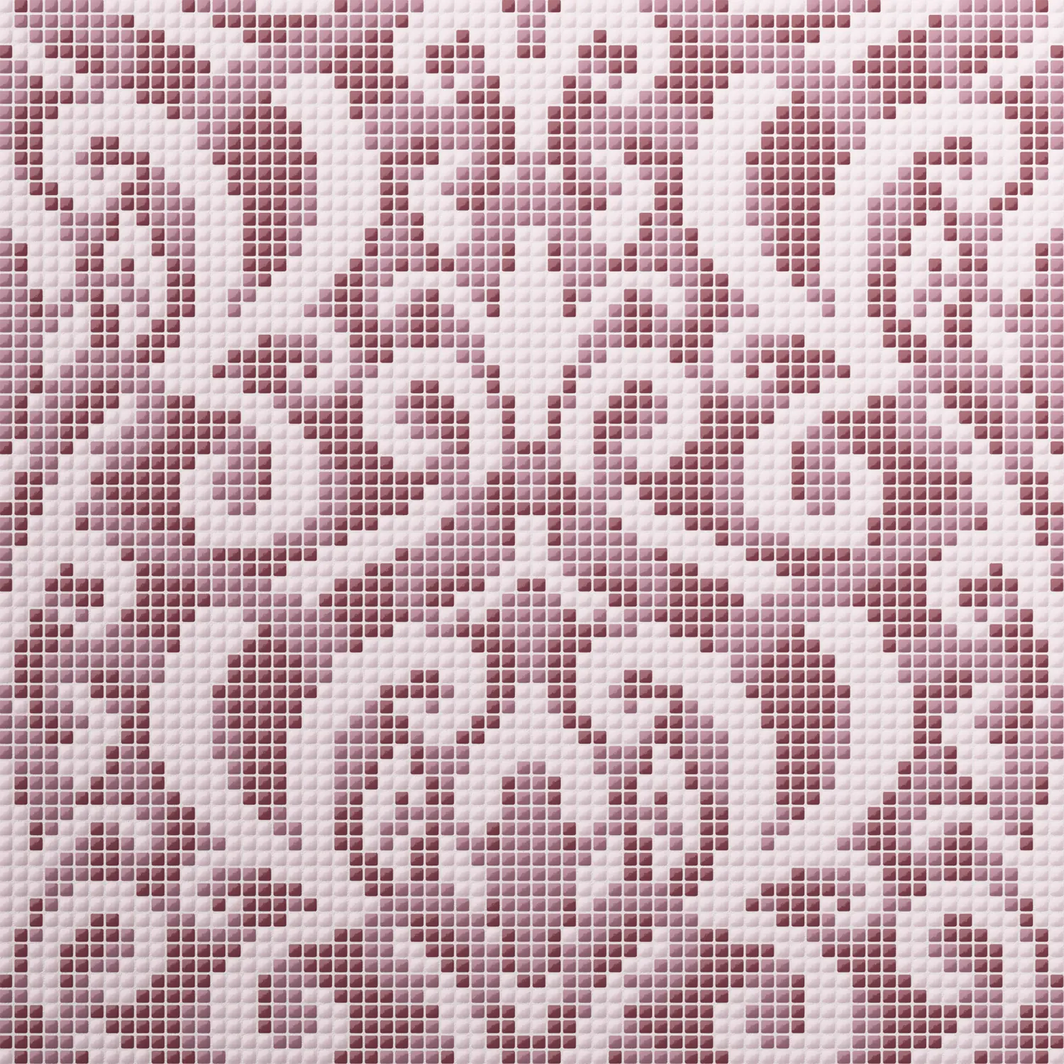 Burano Baroque Berry 4.8x4.8mm Mosaic