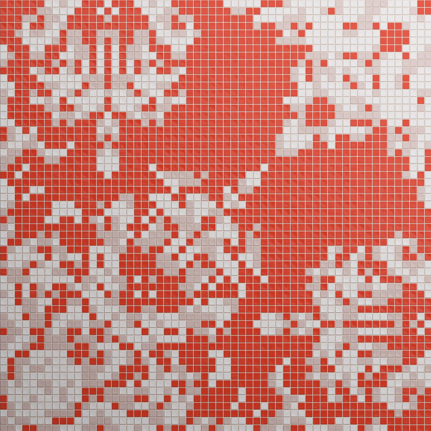 Baroque Flame 10x10mm Mosaic
