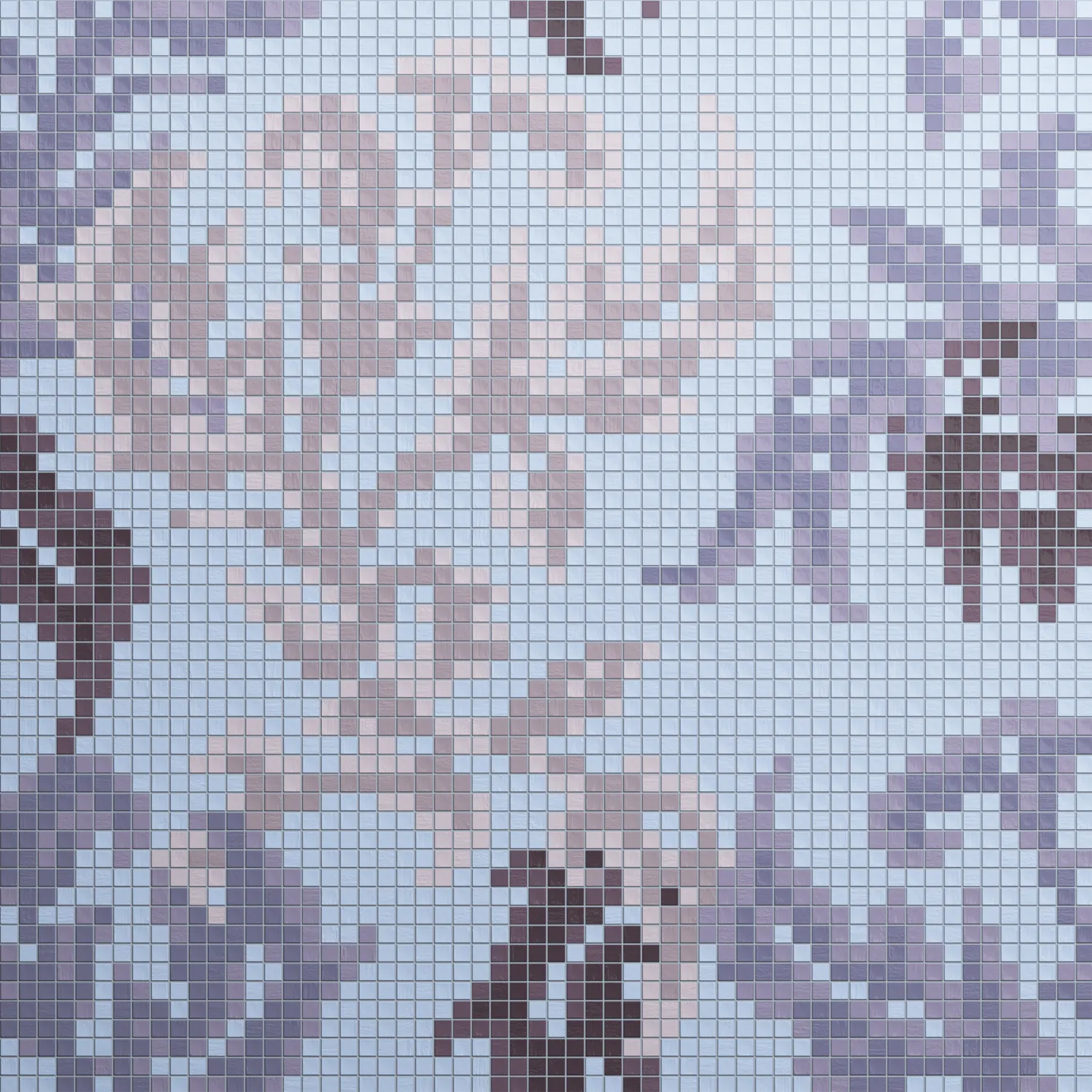 Botanic Thistle 10x10mm Mosaic
