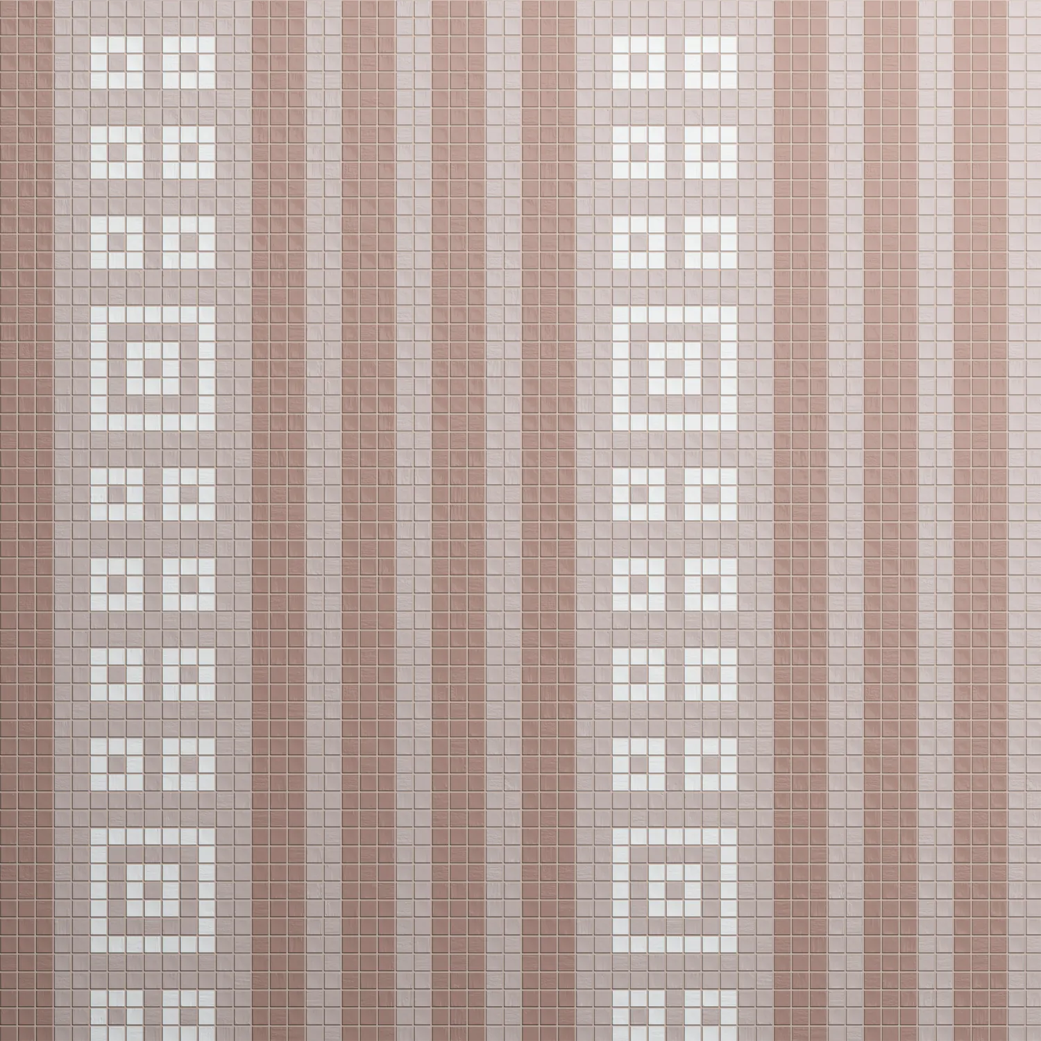 Braid Blush 10x10mm Mosaic