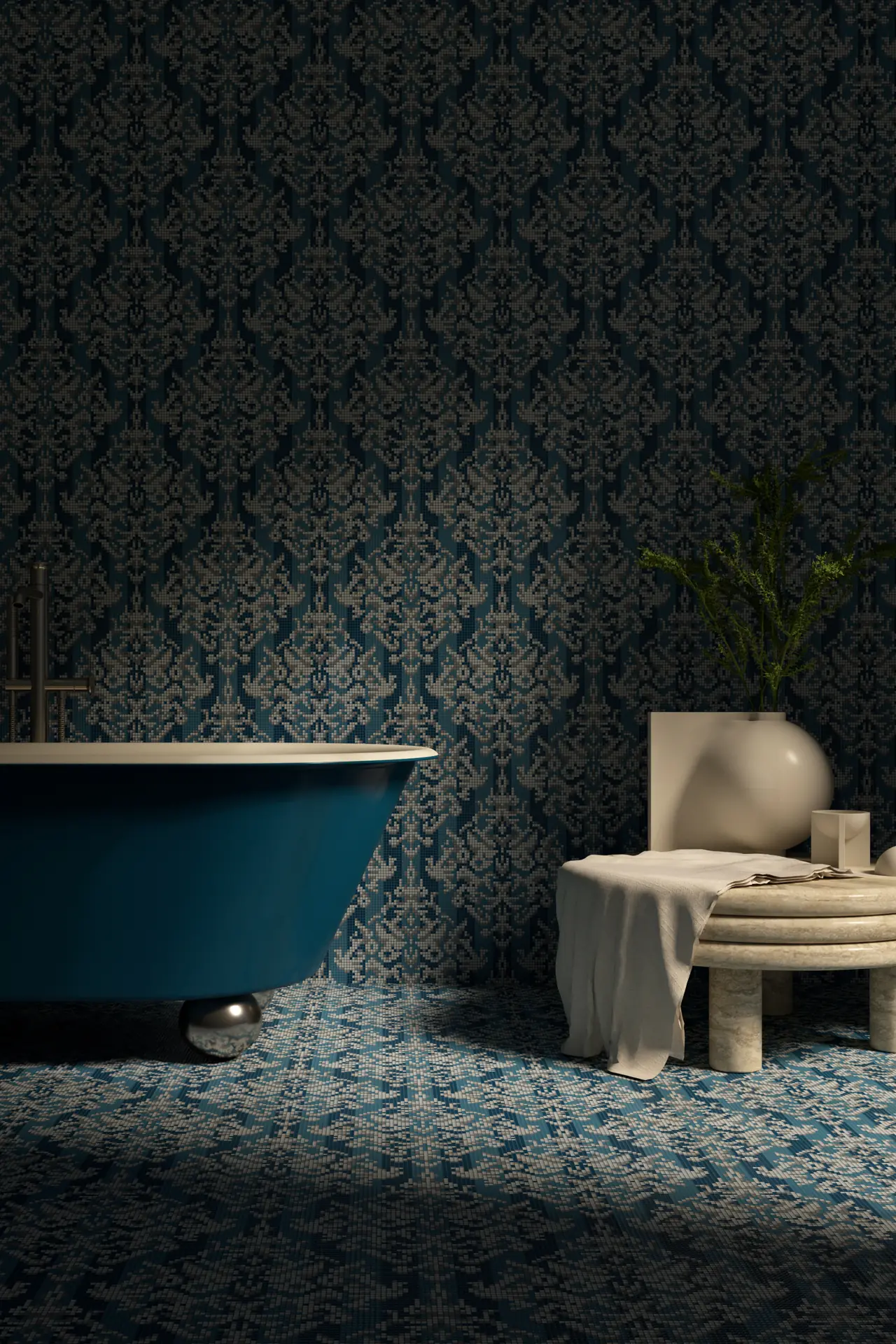 Burano Brocade Antwerp 4.8x4.8mm Mosaic