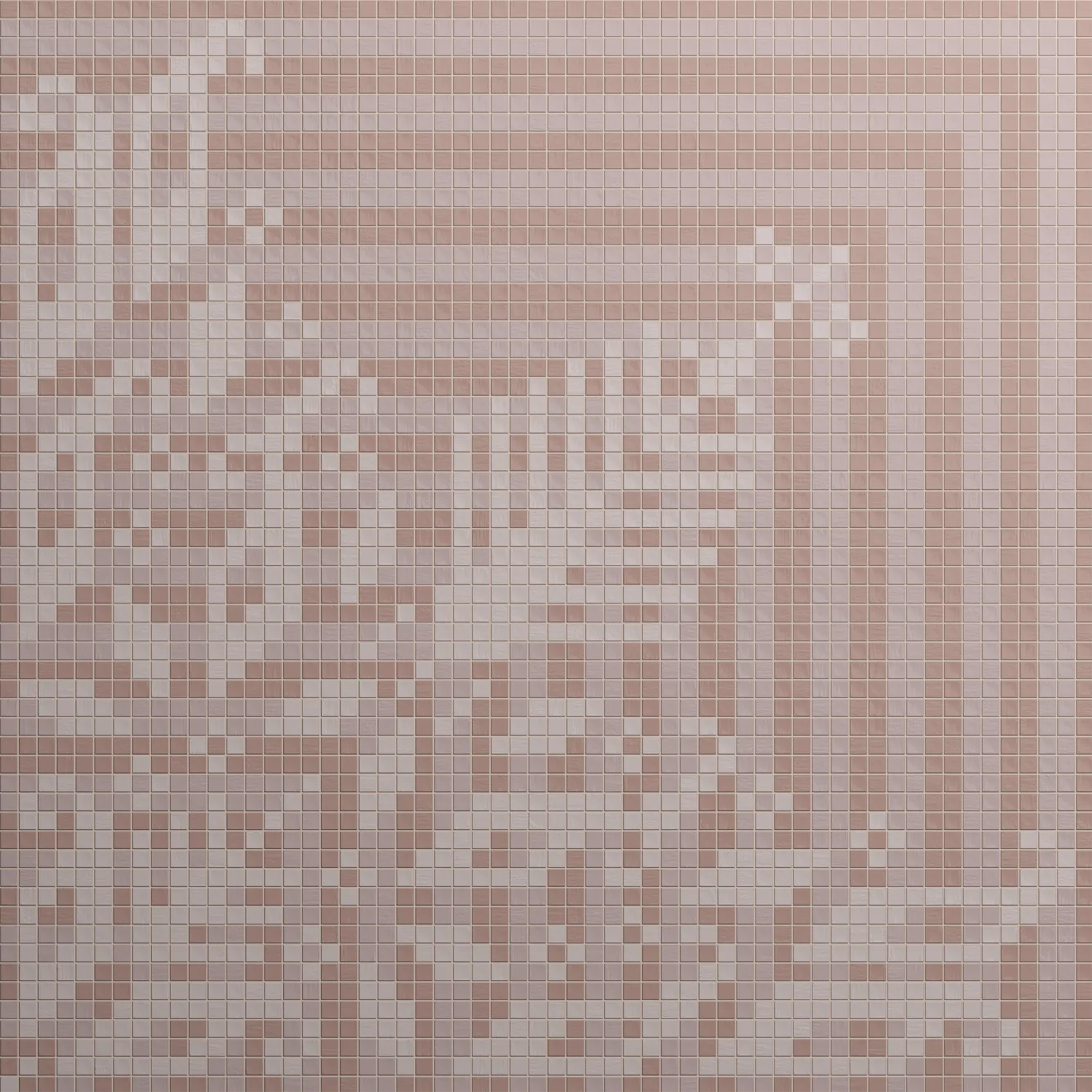 Folk XL Blush 10x10mm Mosaic