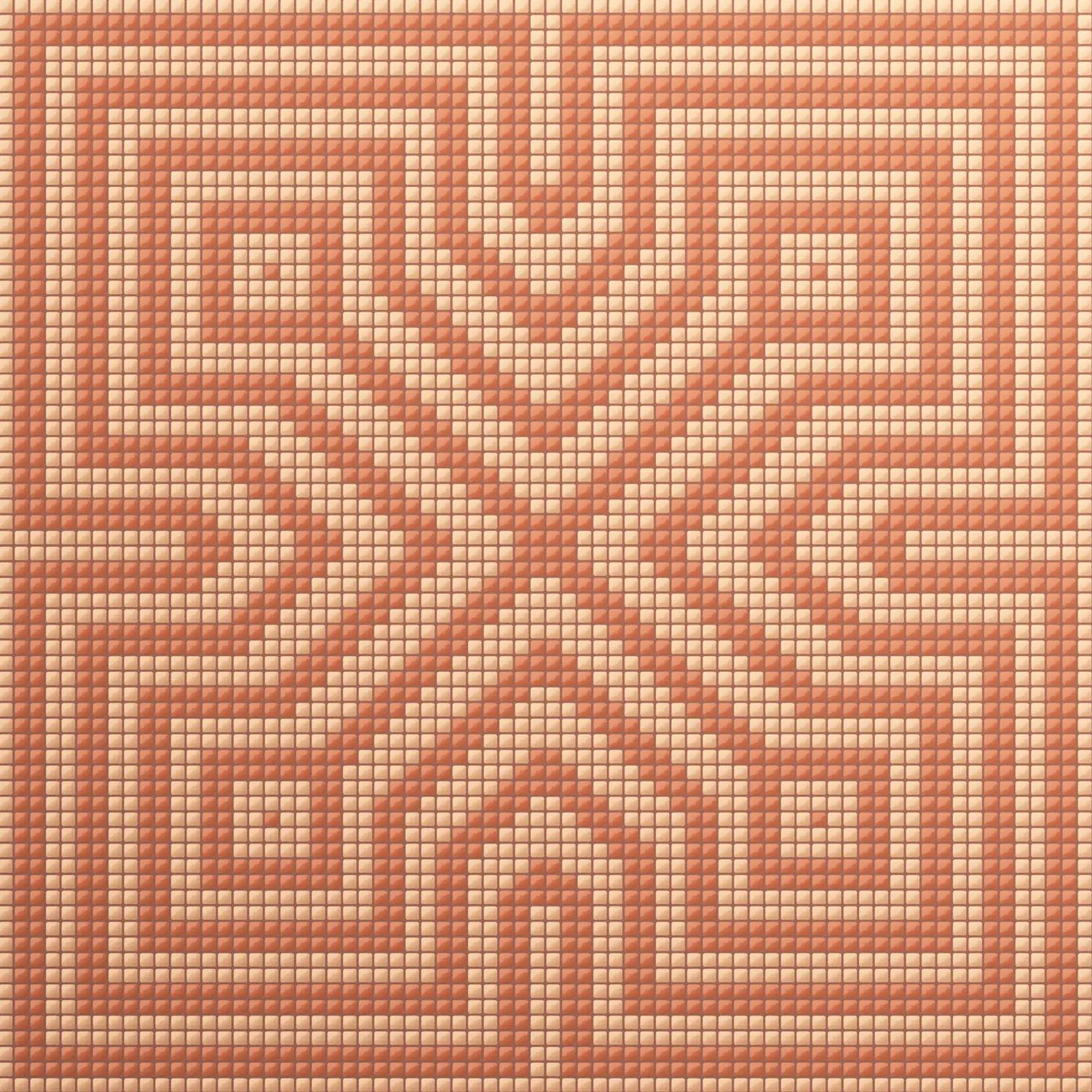 Burano Nexus Peach 4.8x4.8mm Mosaic