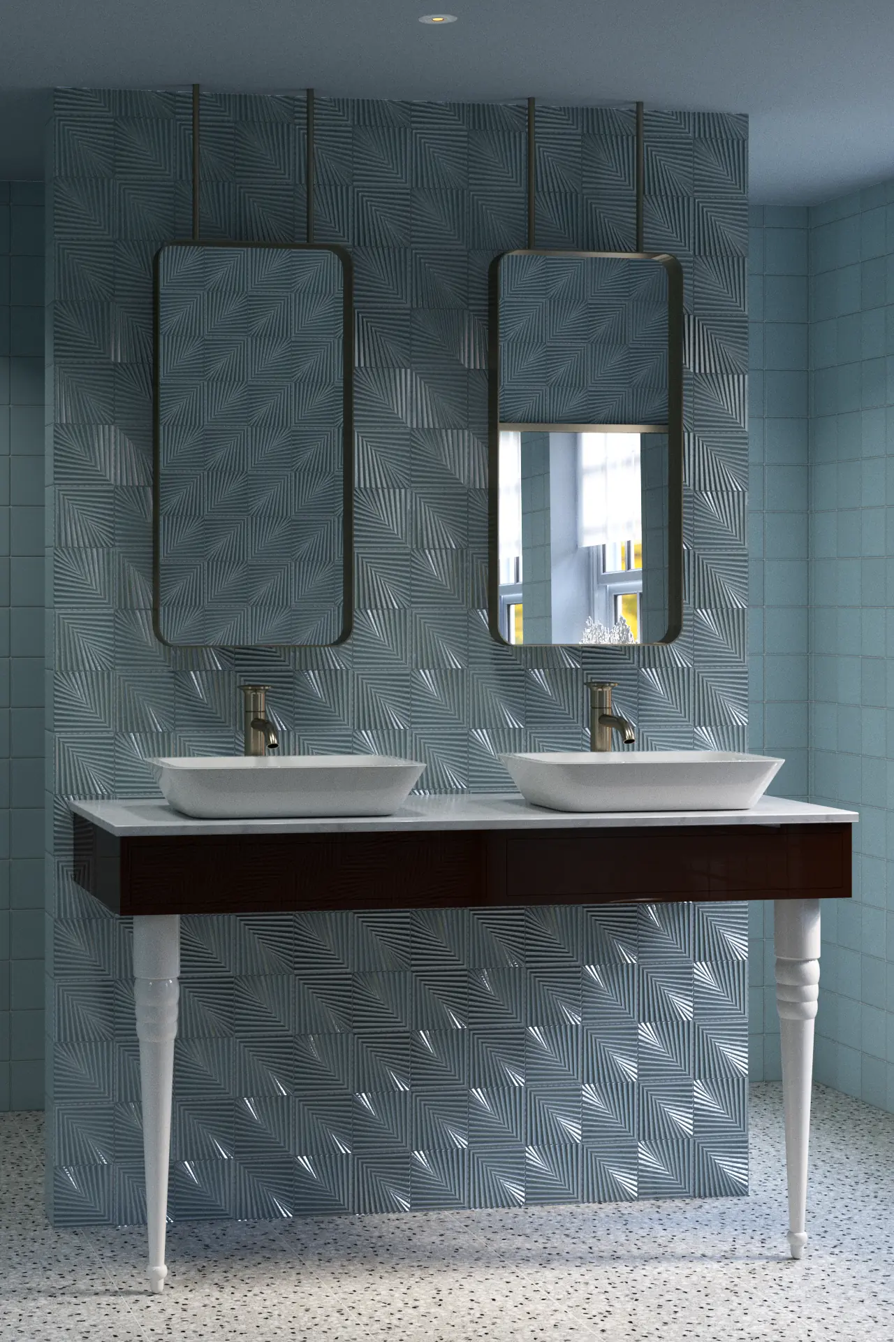 Moderne Fan Ceramic Tiles