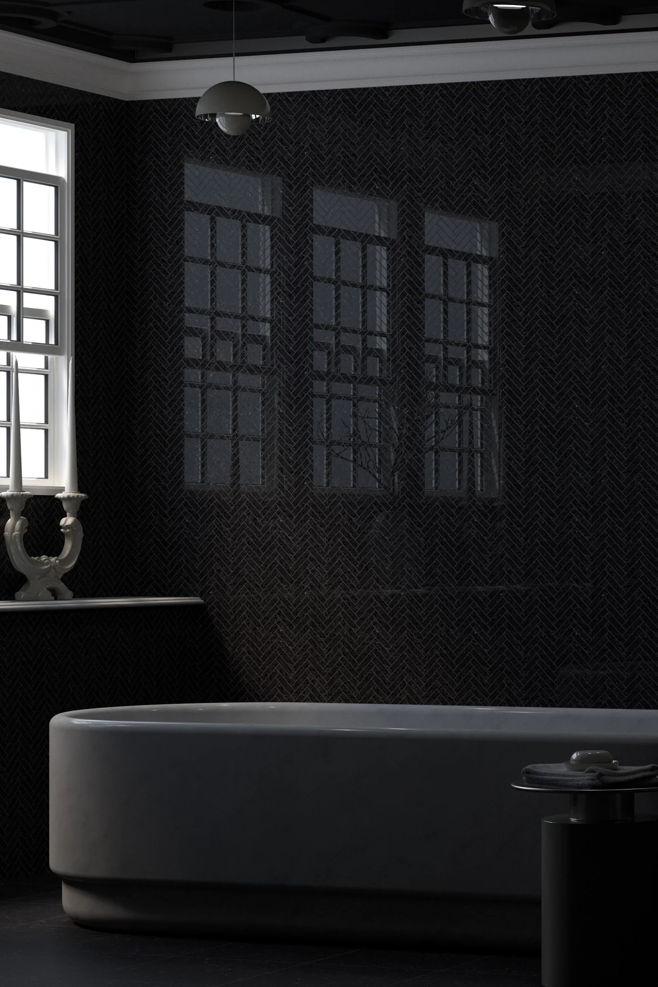 Monochromes Char Scuro Terrazzo