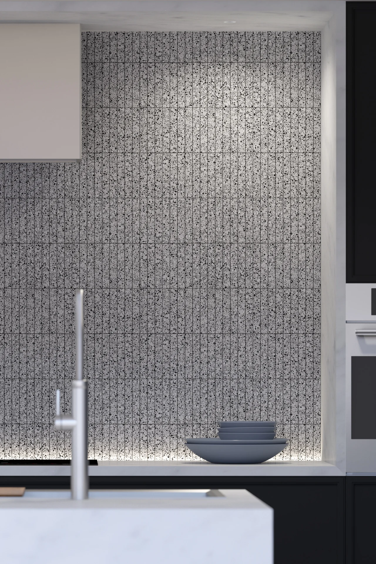 Monochromes Cinder Medio Terrazzo
