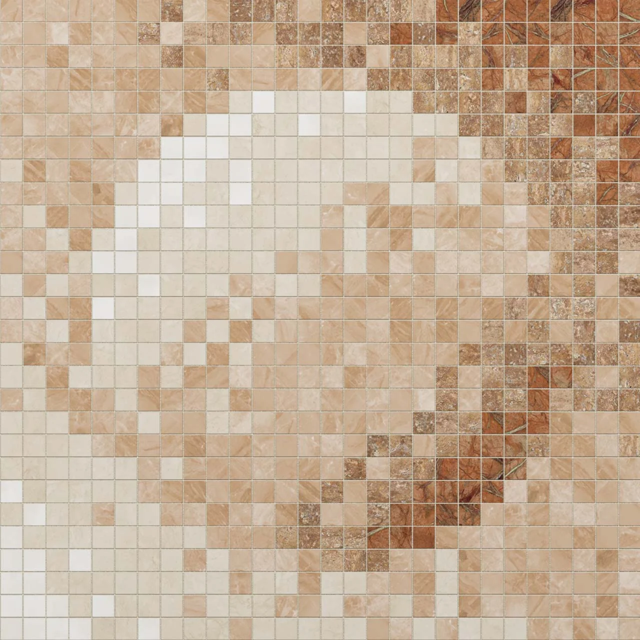 Monolith Grain A 10mm Stone Mosaic