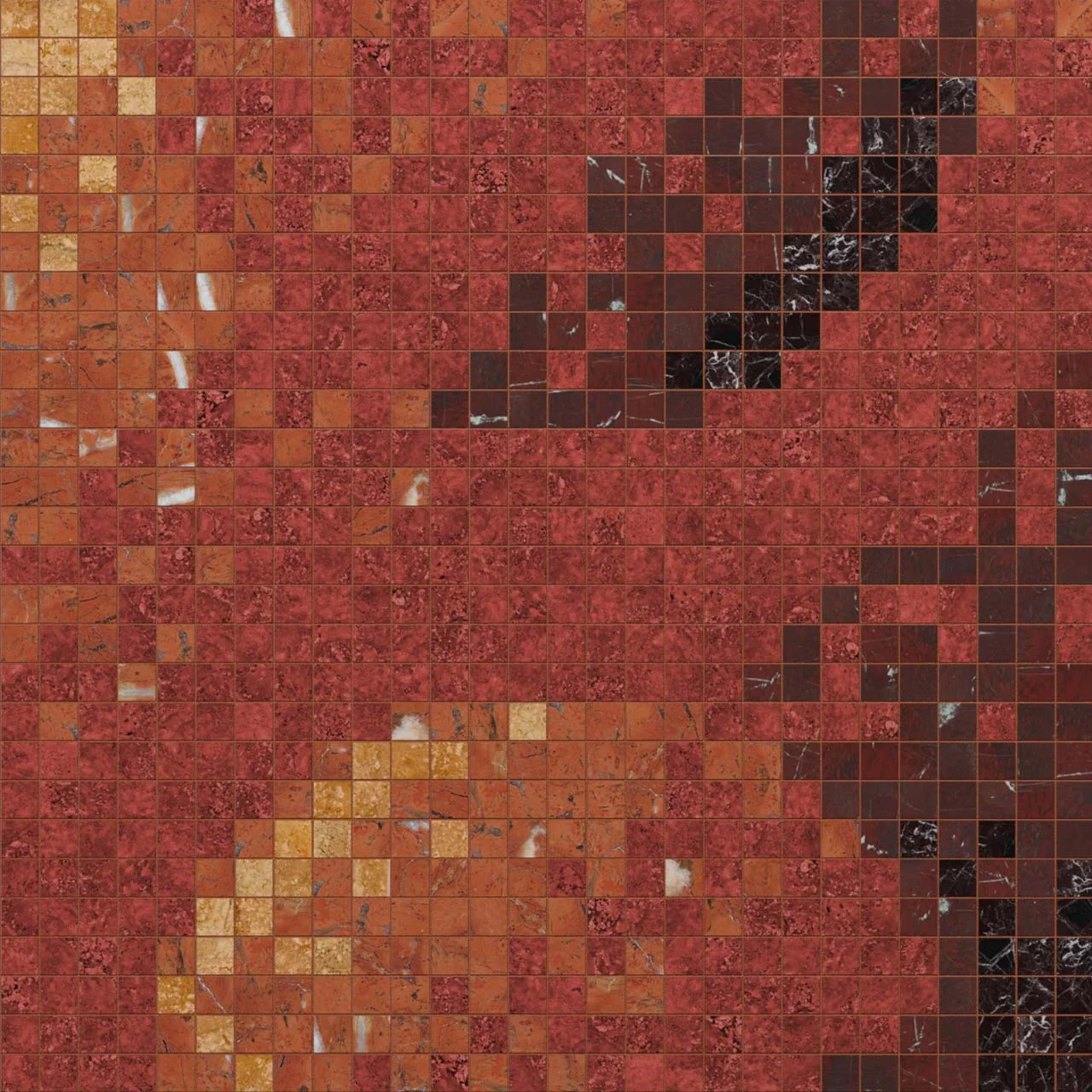 Monolith Lava C 10mm Stone Mosaic