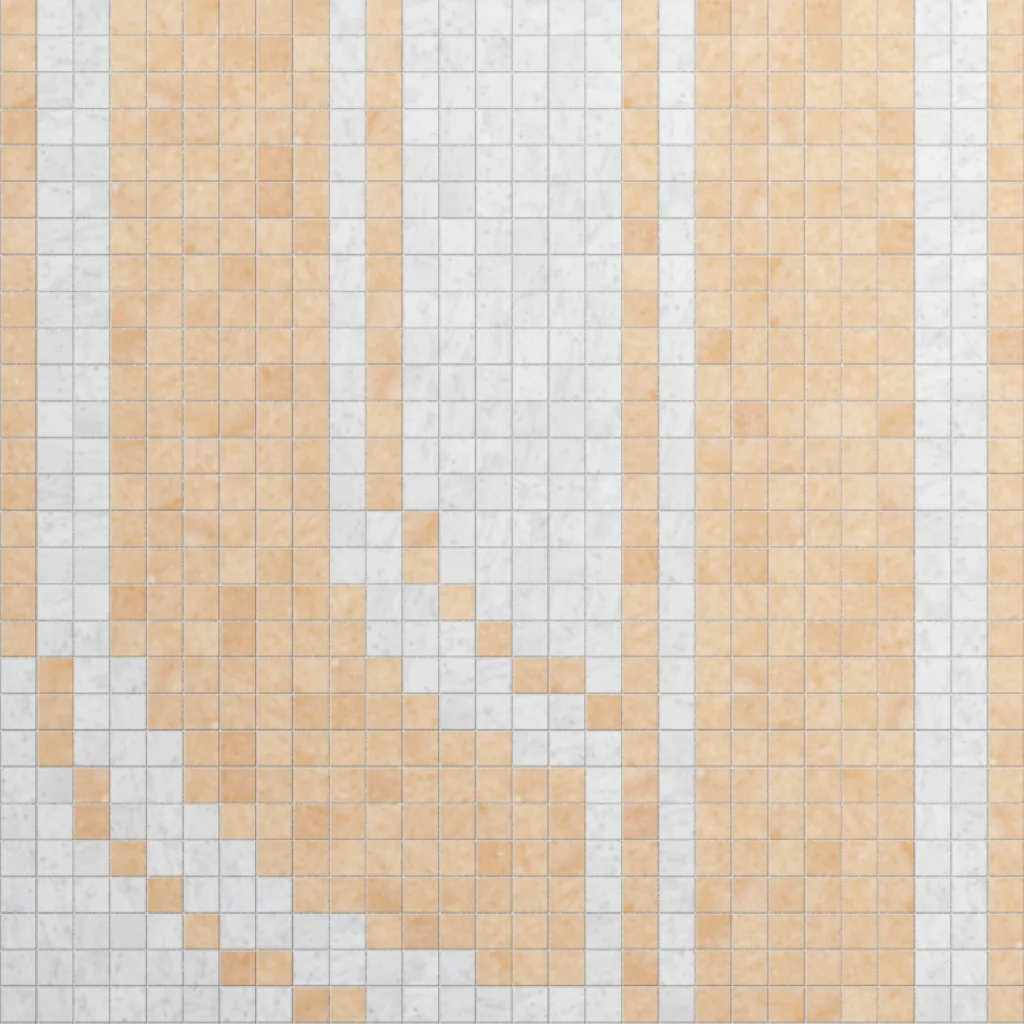 Ferronnerie Peche A 10mm Stone Mosaic
