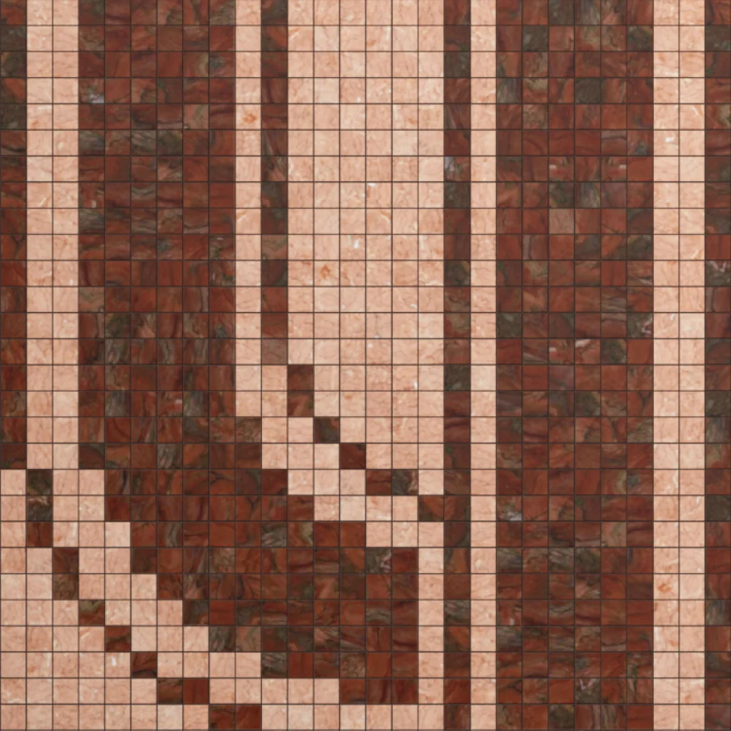 Ferronnerie Terre A 10mm Stone Mosaic