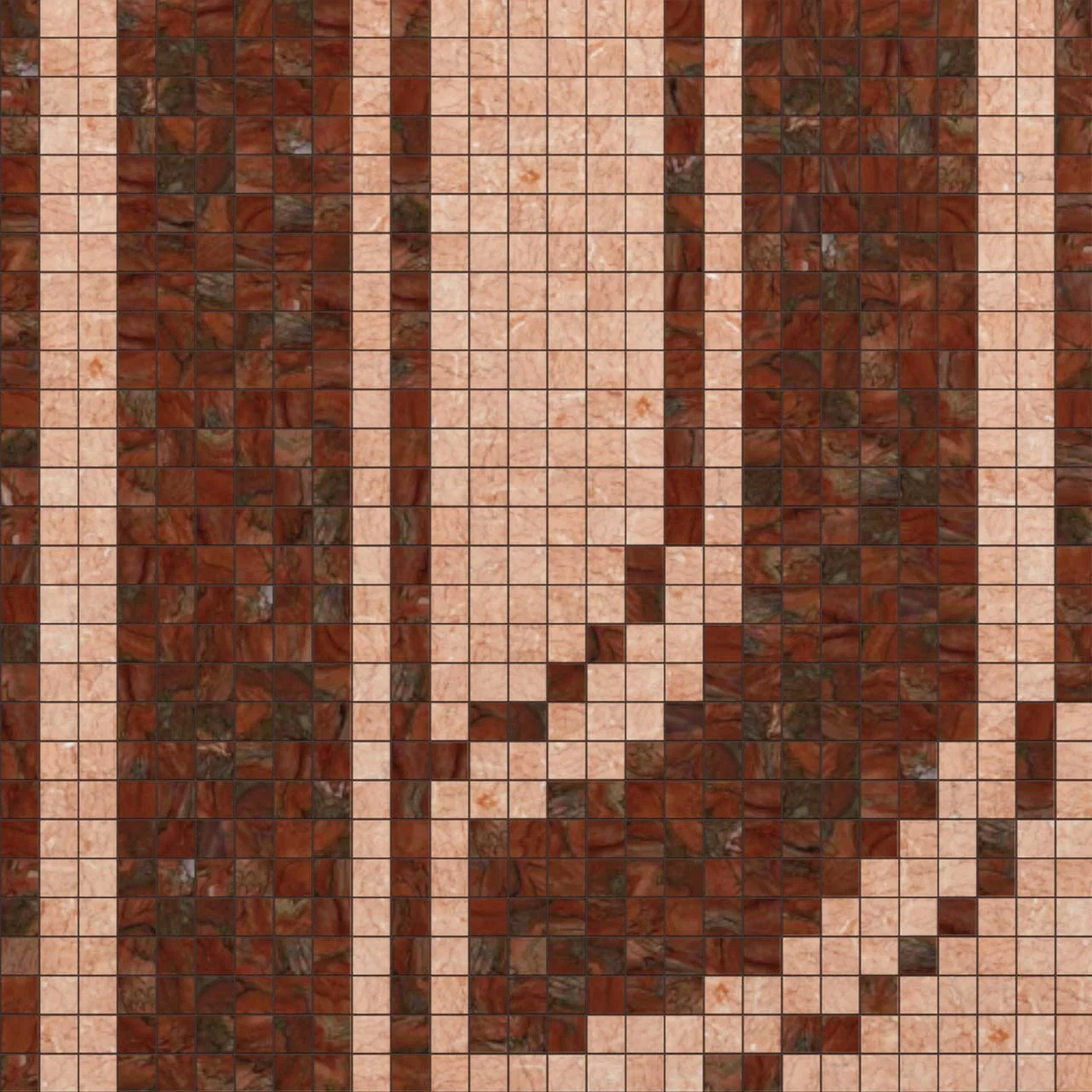 Ferronnerie Terre B 10mm Stone Mosaic