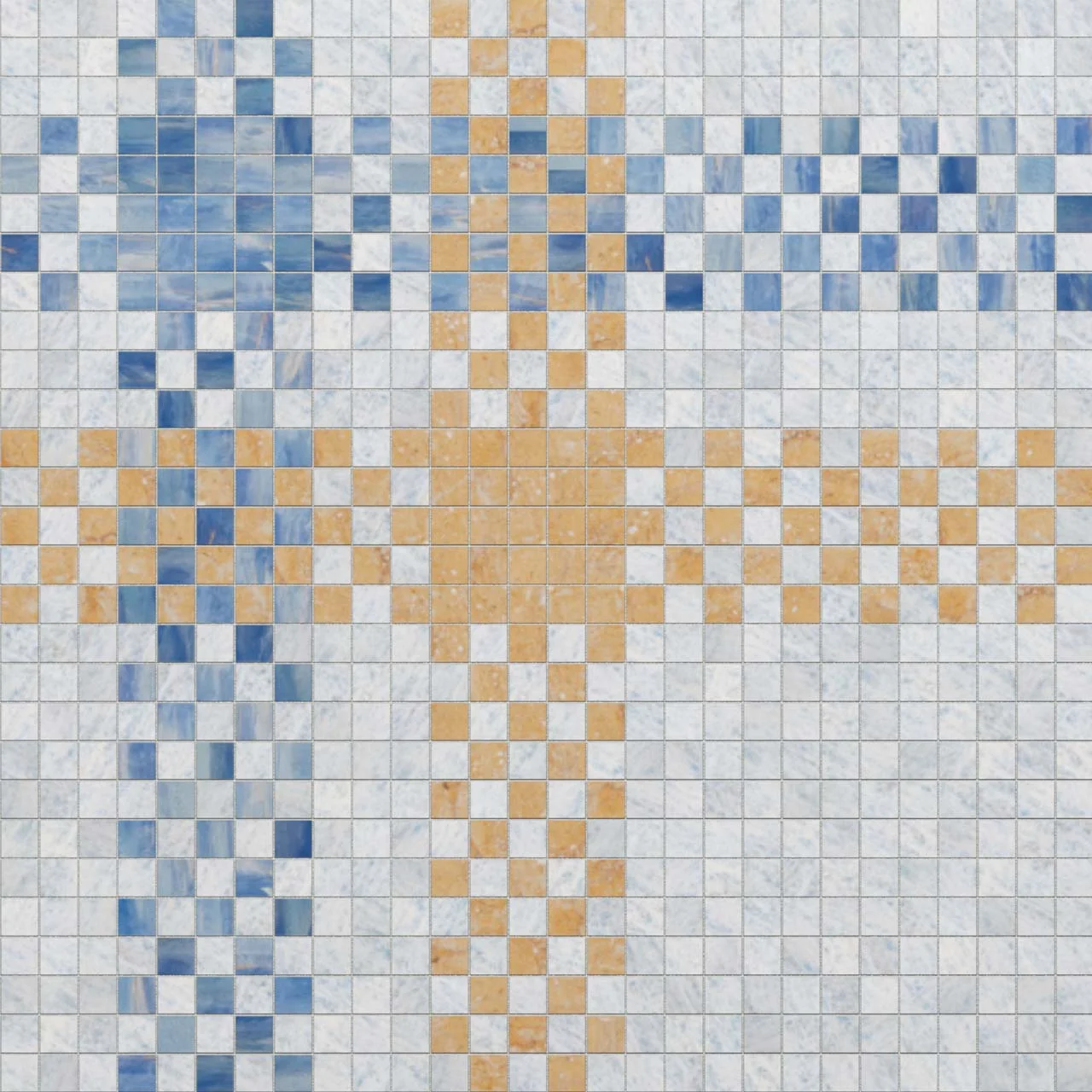 Minuto Sky 10mm Stone Mosaic