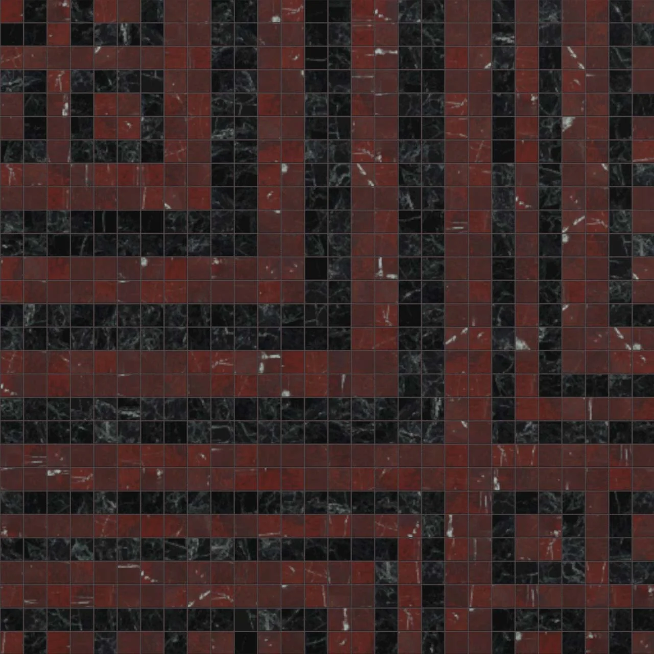 Tribuna Borgogna 10mm Stone Mosaic